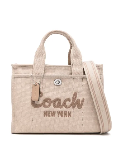 Coach Cargo canvas tote bag