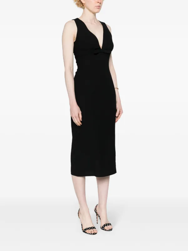 Patou リボンディテール ドレス | ブラック | FARFETCH JP