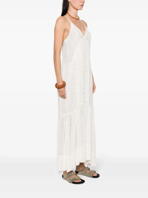 TWINSET sequinned georgette slip dress 241TT2172 - 2