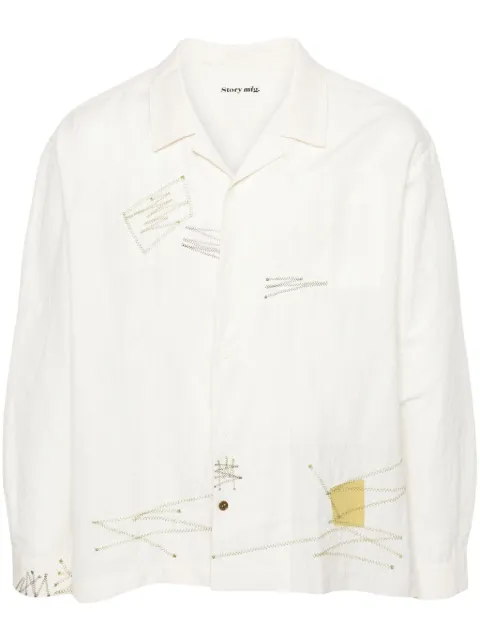 STORY mfg. Greetings embroidered shirts