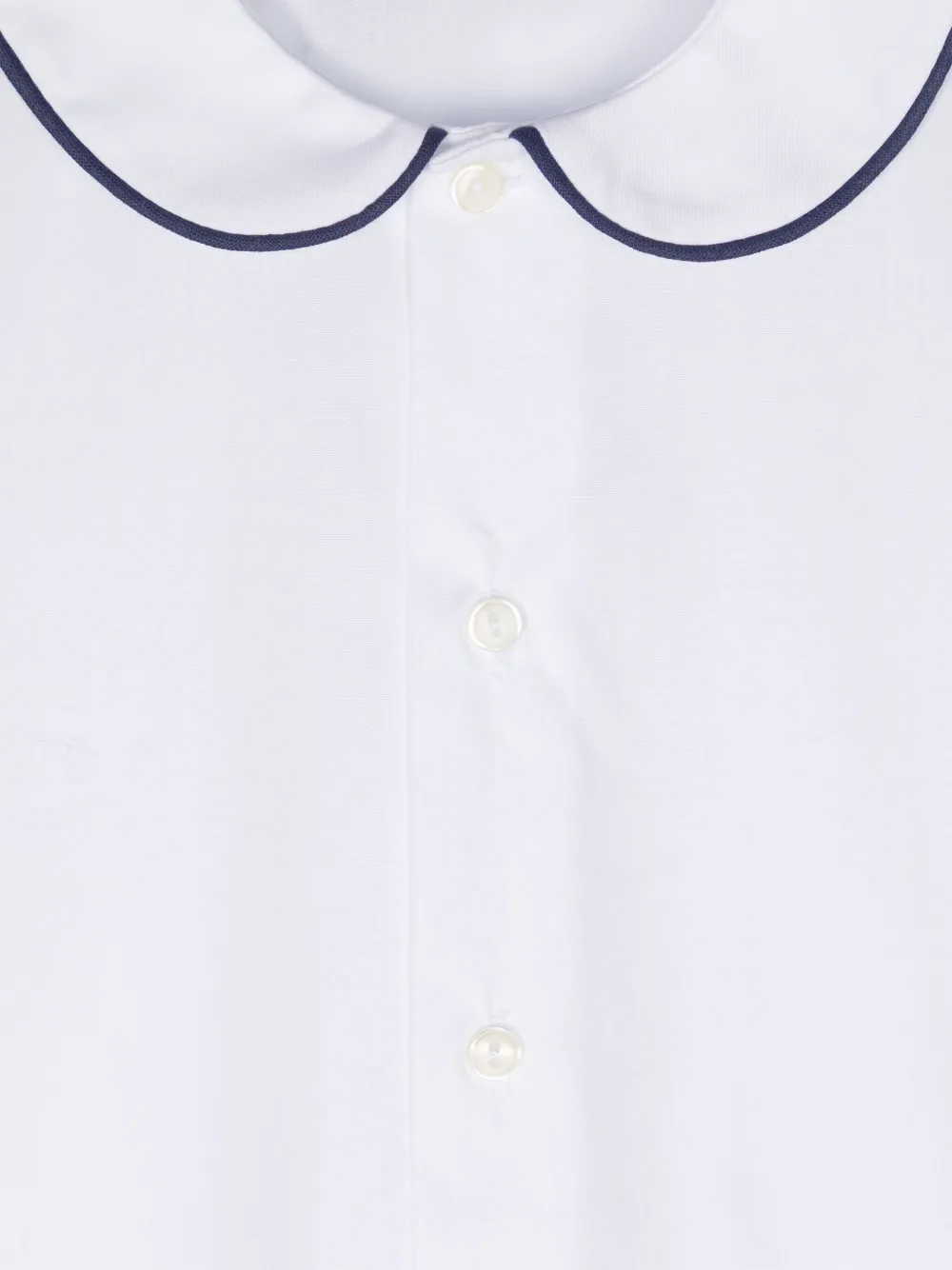 Siola Shirt met contrasterende afwerking Wit