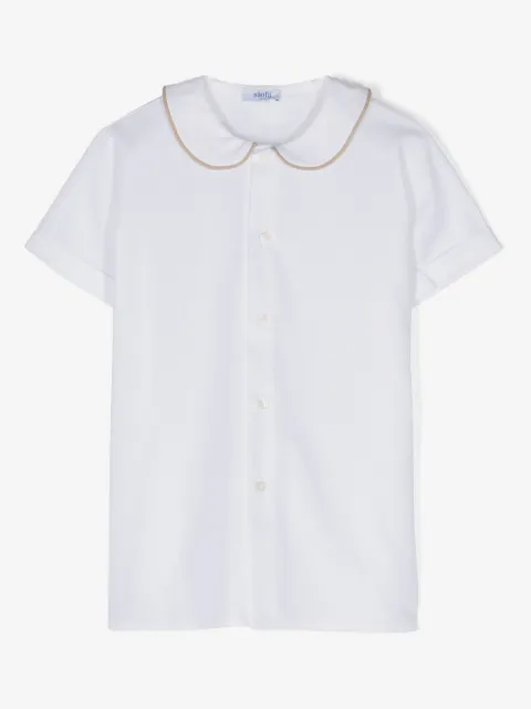 Siola contrasting-trim cotton shirt
