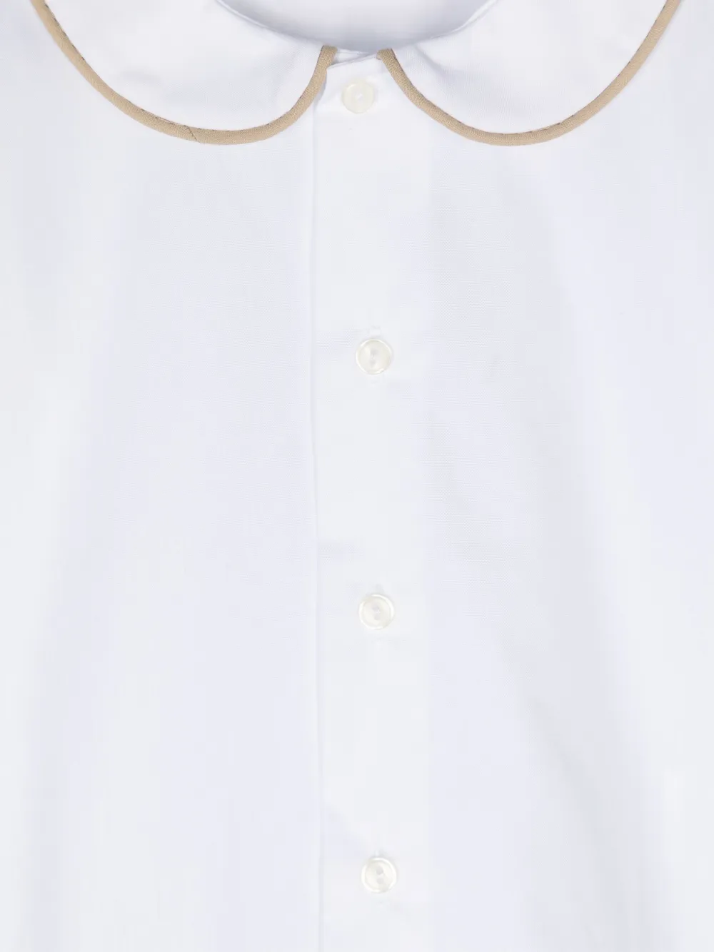 Siola Shirt met contrasterende afwerking Wit