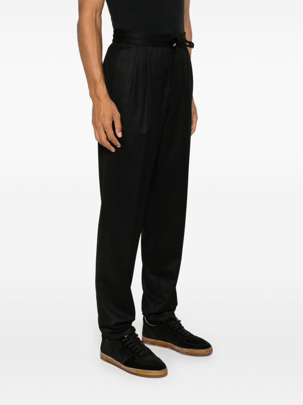 Cheap Marni pleat-detail tapered trousers Men