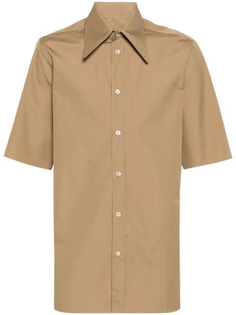 Maison Margiela oversized-collar cotton shirt Men