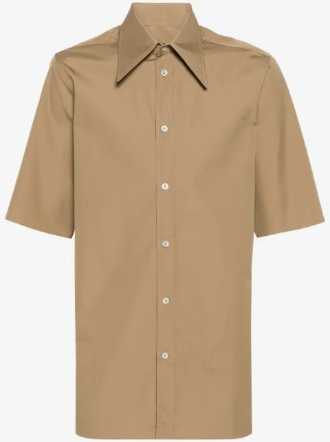 Maison Margiela chemise en coton à col oversize