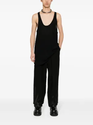 Rick Owens Fog タンクトップ | ブラック | FARFETCH JP