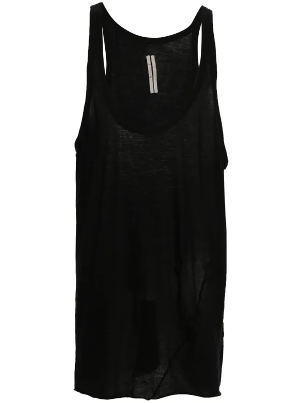 Rick Owens Fog タンクトップ | ブラック | FARFETCH JP