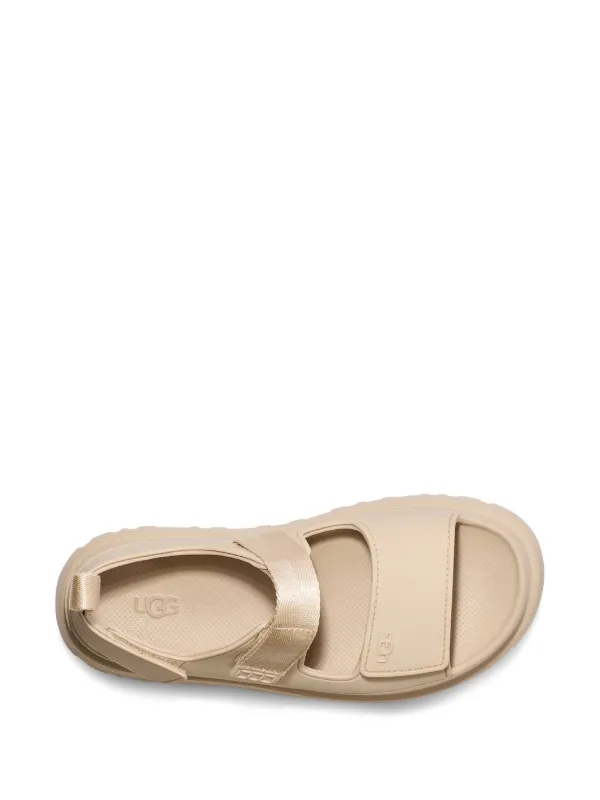 UGG GoldenGlow Flatform Sandals - Farfetch