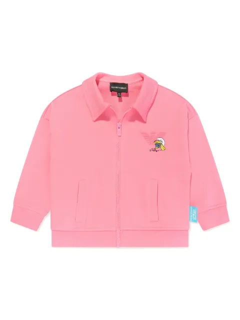 Emporio Armani Kids x The Smurfs cotton sweatshirt