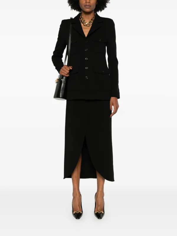 Saint Laurent Saharienne ジャケット | ブラック | FARFETCH JP