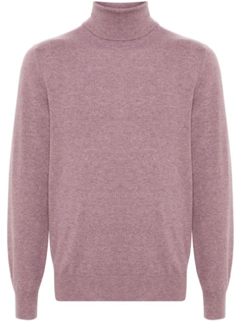 Brunello Cucinelli roll-neck cashmere jumper Men