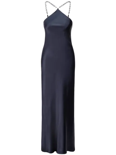STAUD Cadence satin maxi dress