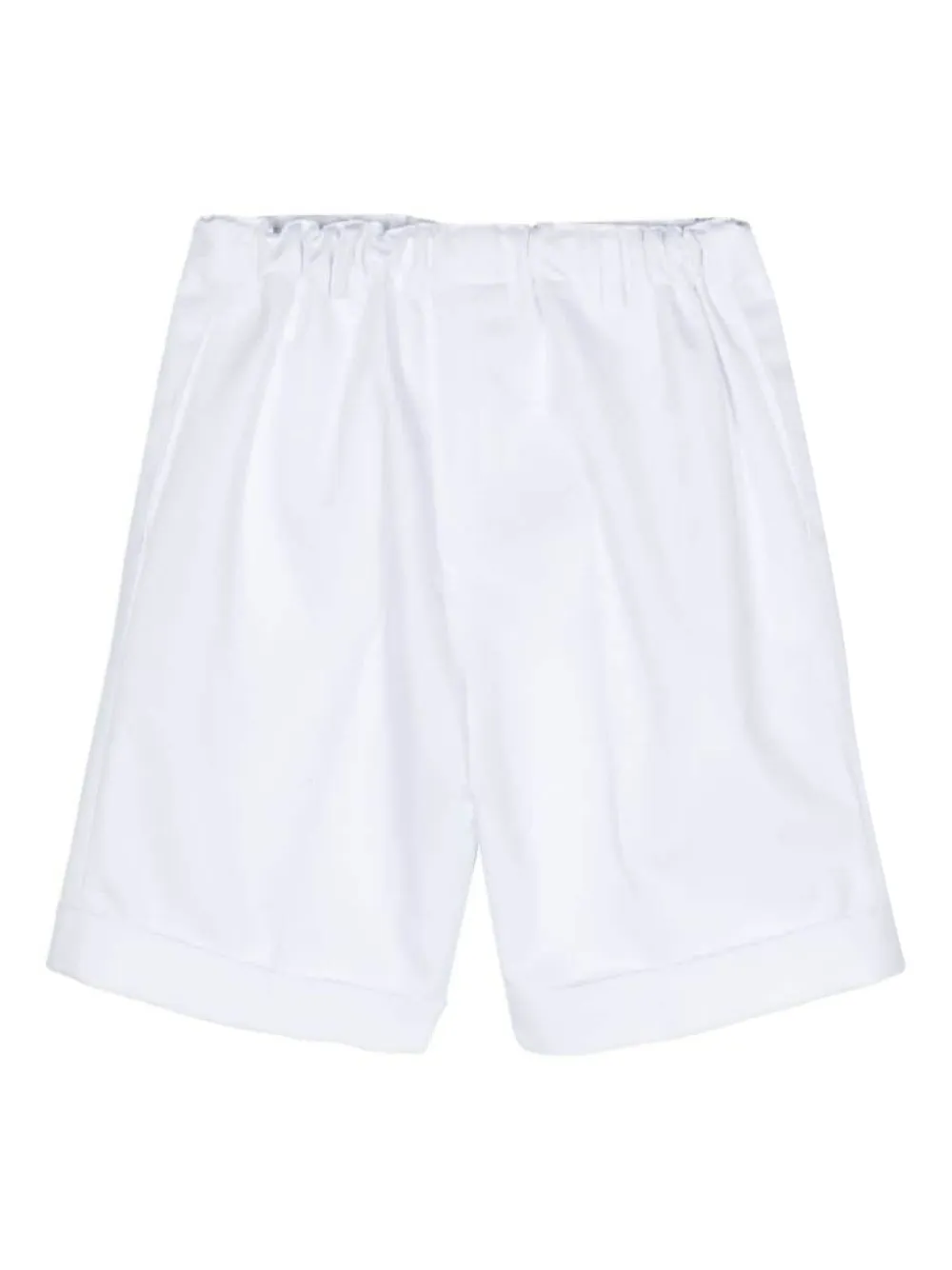 Siola elasticated-waistband shorts | White | Image 1