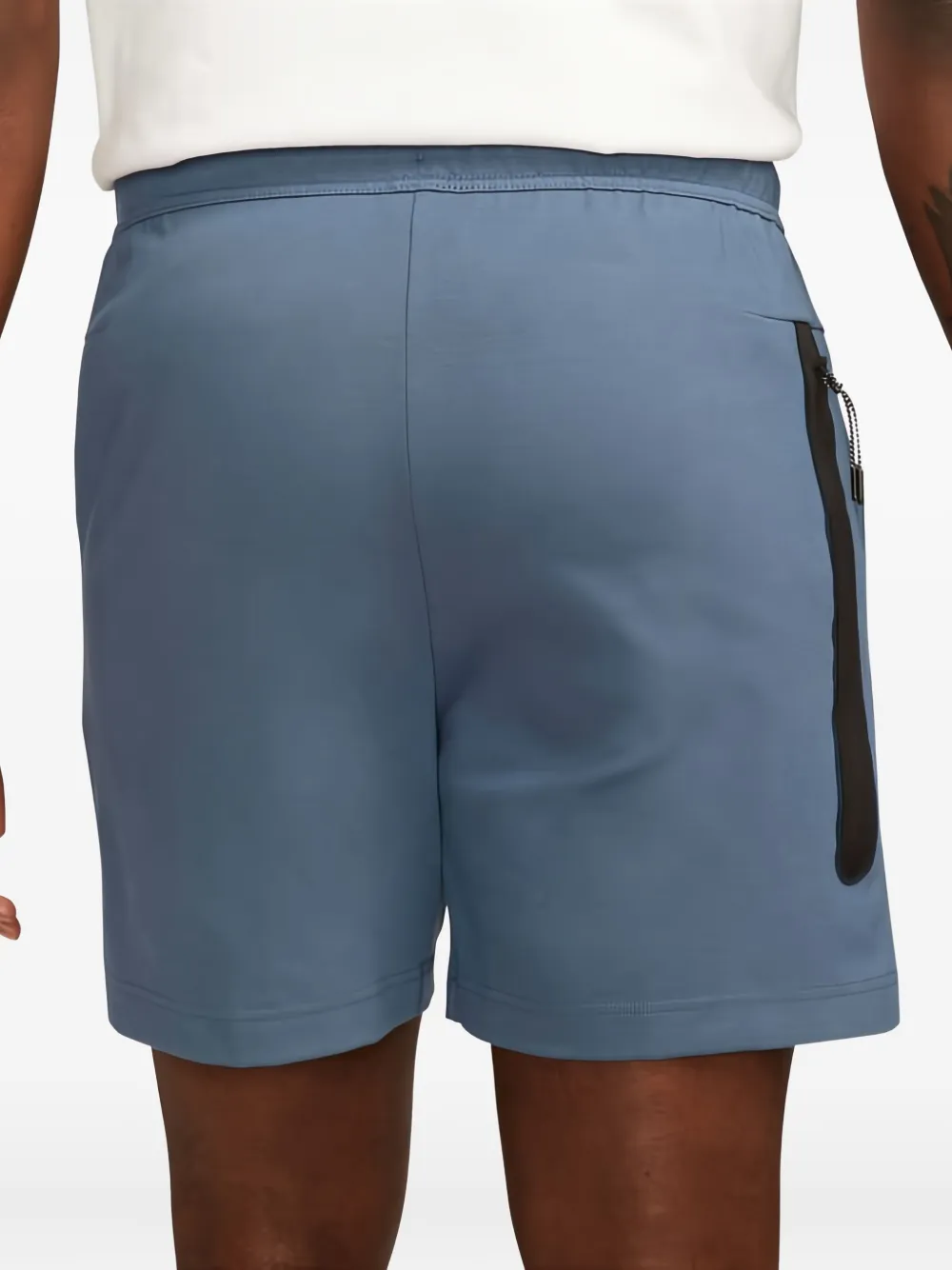 Nike Trainingsshorts met geborduurd logo Blauw