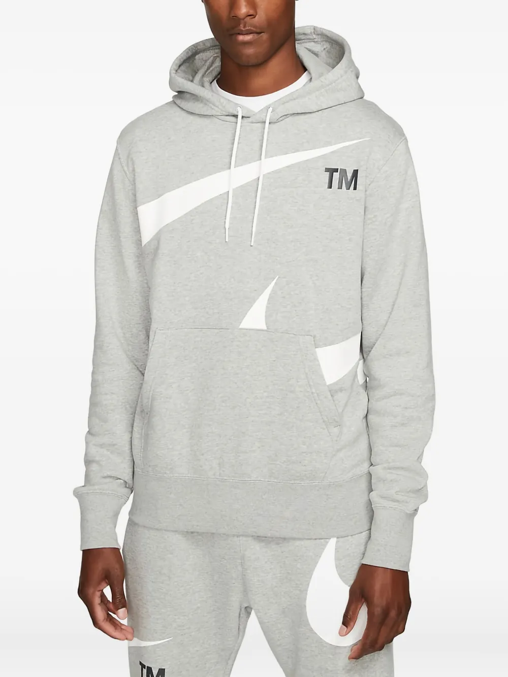 Nike Swoosh-logo hoodie - グレー Nike Swoosh-logo hoodie - グレー