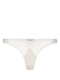 Kiki de Montparnasse Coquette lace thong - White