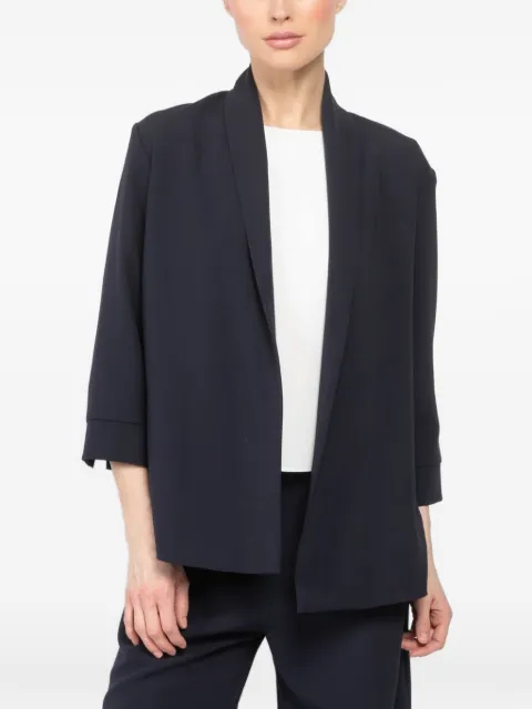 Peter Cohen shawl-collar three-quarter sleeve jacket