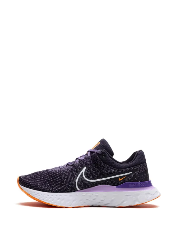 Nike React Infinity Run Flyknit 3 Cave Purple Sneakers Purple FARFETCH