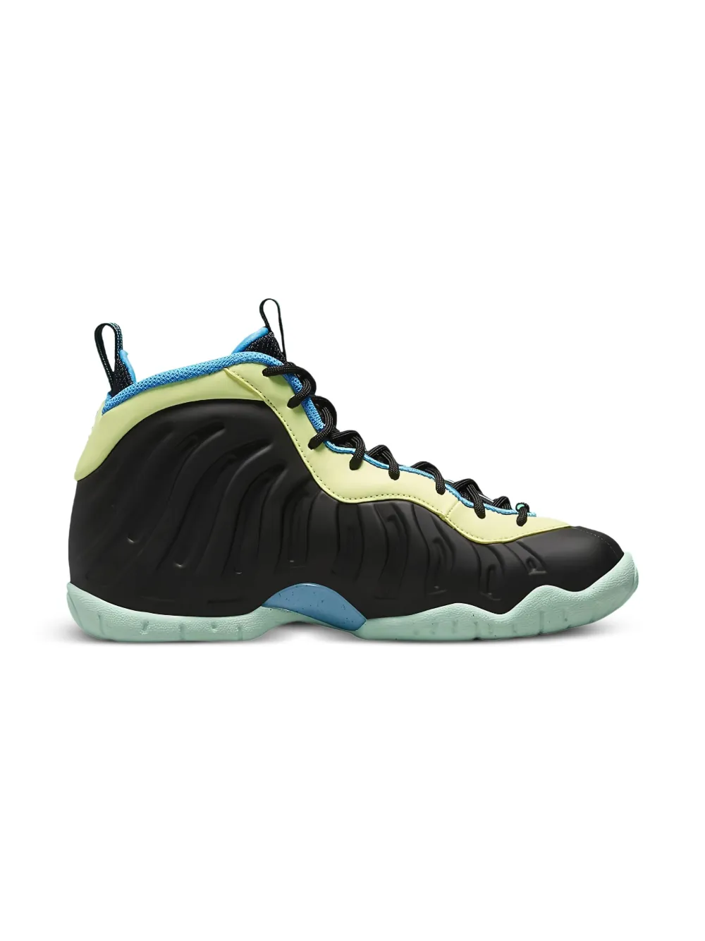 Nike Kids Little Posite One "Black Multicolor" sneakers