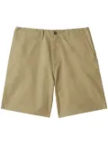 Burberry cotton-twill bermuda shorts - Neutrals