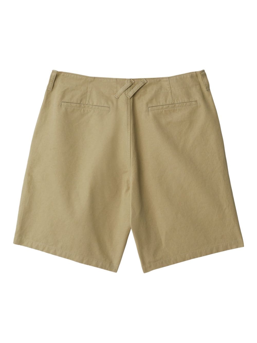 Shop Burberry Cotton-twill Bermuda Shorts In Neutrals