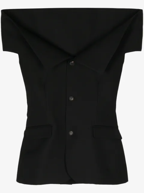 EGONlab. gilet à épaules dénudées