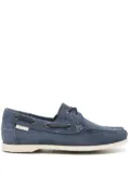 Manebi Hamptons suede boa shoes - Blue