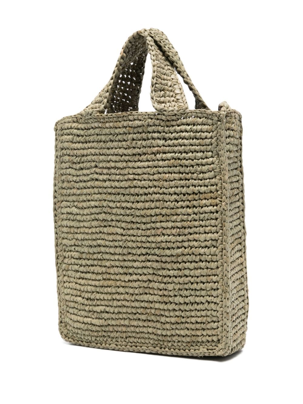 Image 2 of Manebi woven-raffia mini bag
