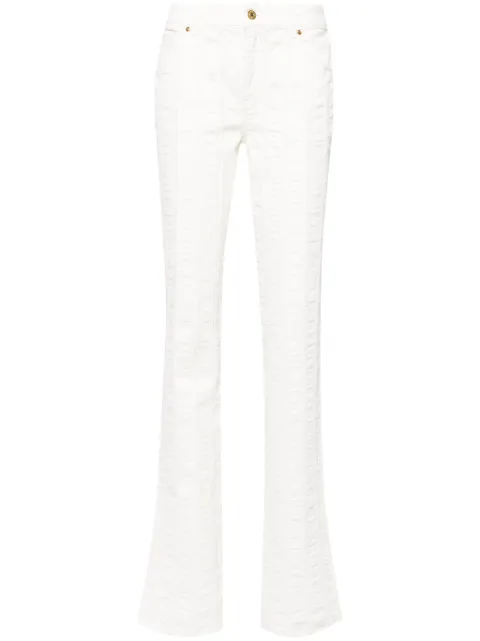 Blumarine jeans rectos con tiro medio