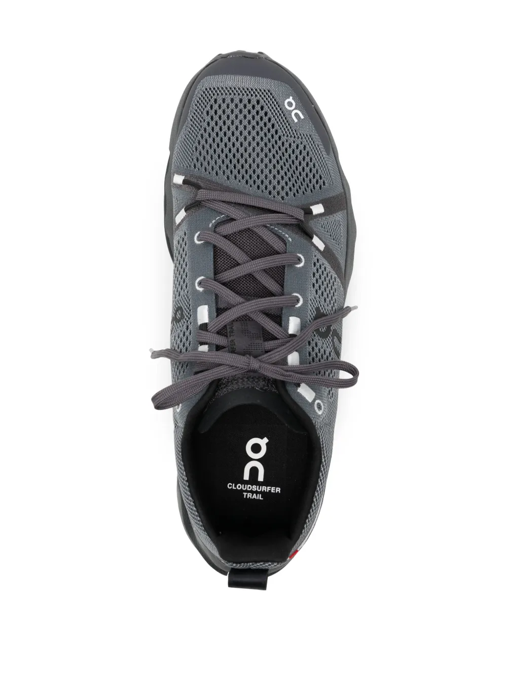 On Running Cloudsurfer Trail Mesh Sneakers In Black