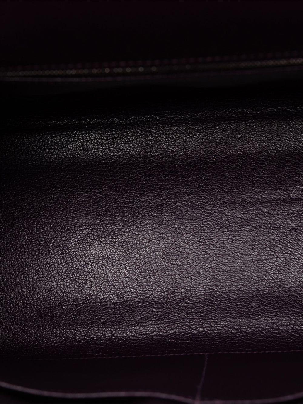 Pre-owned Hermes 2002 Kelly Sellier 32 Two-way Handbag In Purple