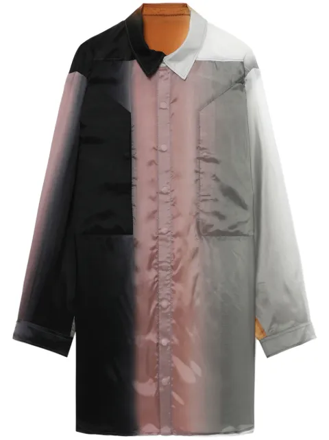 Rick Owens Larry Fogpocket ombré shirt
