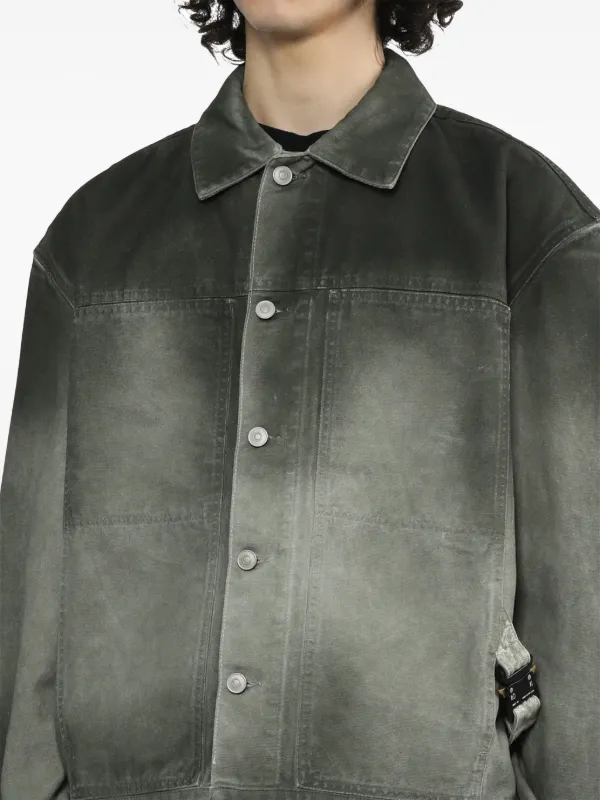 alyx ジャケット 1017 ALYX 9SM Men's Graphic Zip Jacket in Black 1017 ALYX 9SM