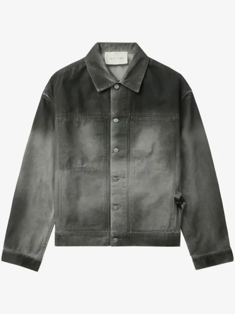 1017 ALYX 9SM overdyed canvas shirt jacket