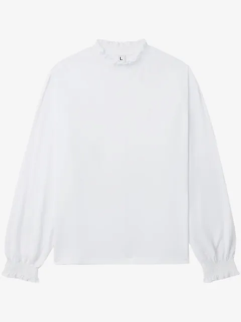 Random Identities ruffled cotton sweatshirt 