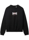 Random Identities zip-up cotton sweatshirt - Black