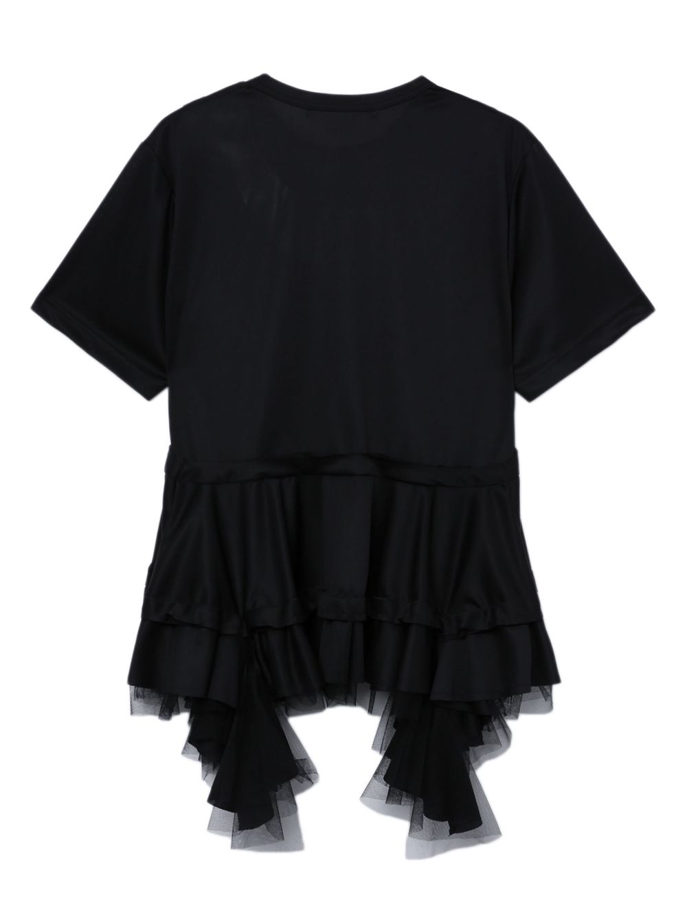 Comme Des Garcons Comme Des Garcons asymmetric ruffled T-shirt Women