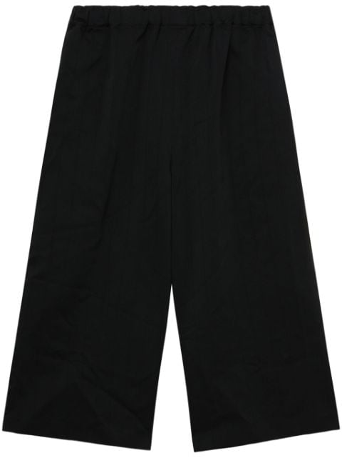 Comme Des Garçons Comme Des Garçons wide-leg cropped jeans