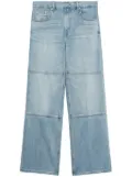 Helmut Lang mid-rise wide-leg jeans - Blue