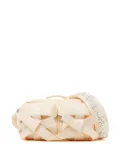 Simone Rocha bow-detail faux-pearl shoulder bag - White