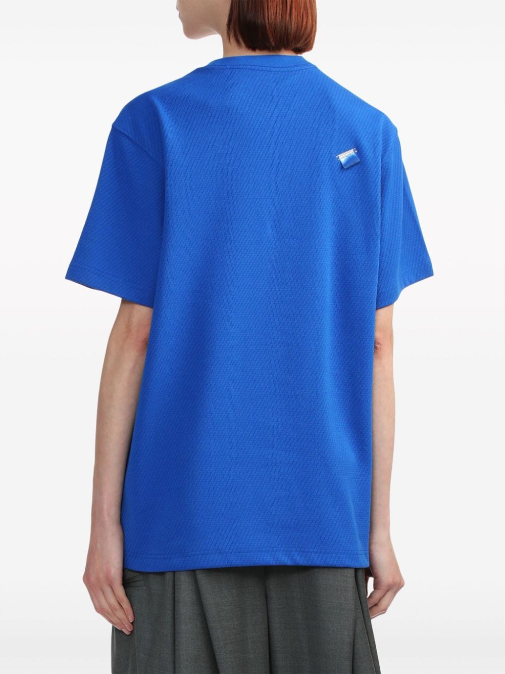 Shop Ader Error Nolc Logo-print T-shirt In Blue