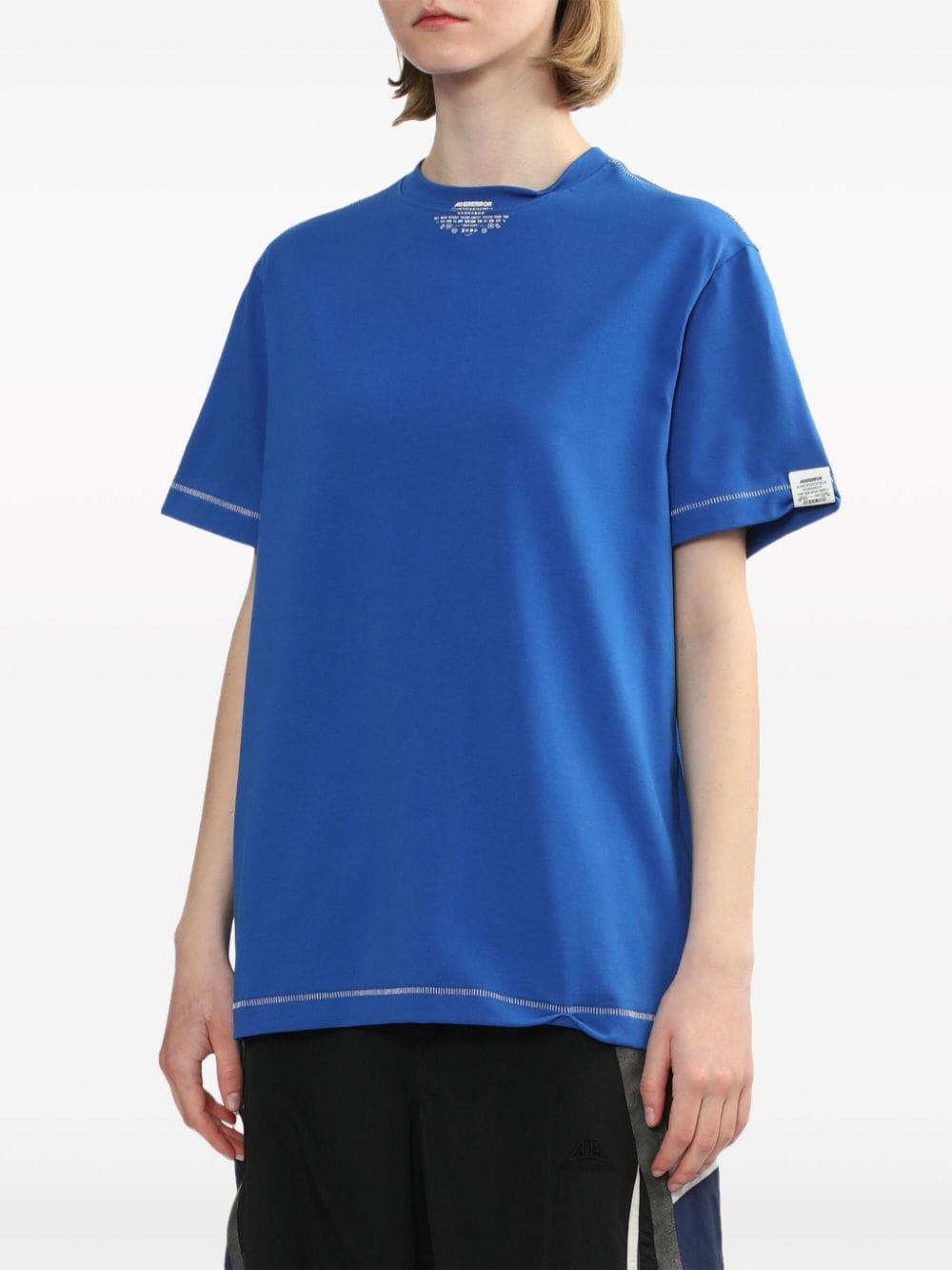 Shop Ader Error Logo-print T-shirt In Blue
