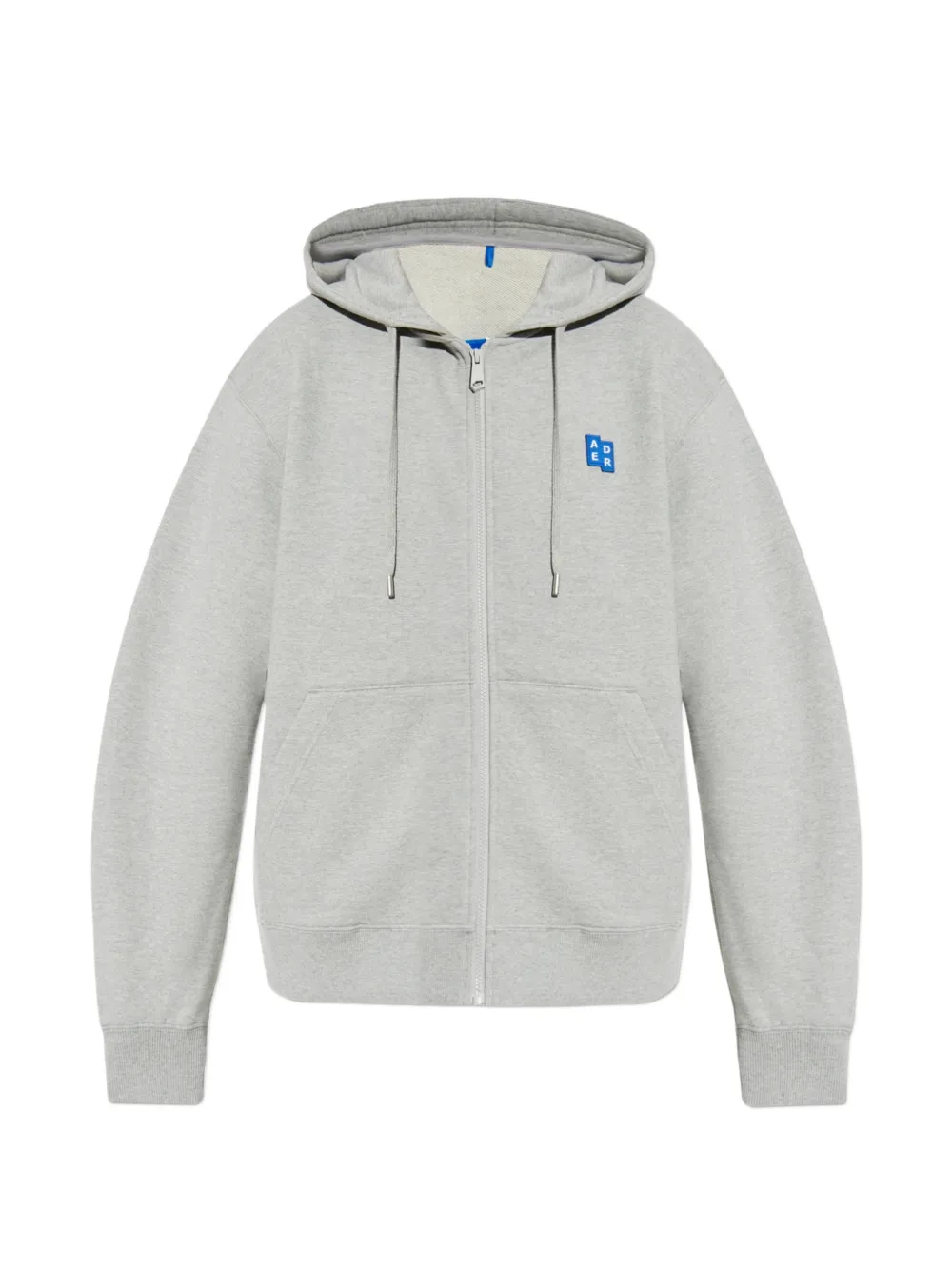 Ader Error ロゴアップリケ パーカー | グレー | FARFETCH JP