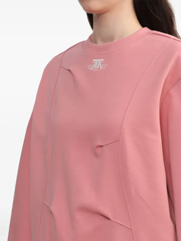 Ader Error ロゴ スウェットシャツ | ピンク | FARFETCH JP
