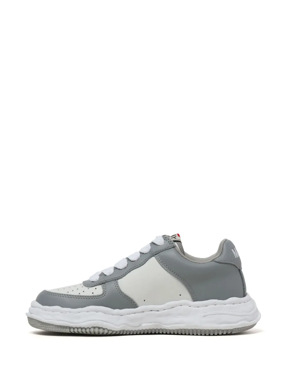 Maison MIHARA YASUHIRO Tweekleurige sneakers Grijs