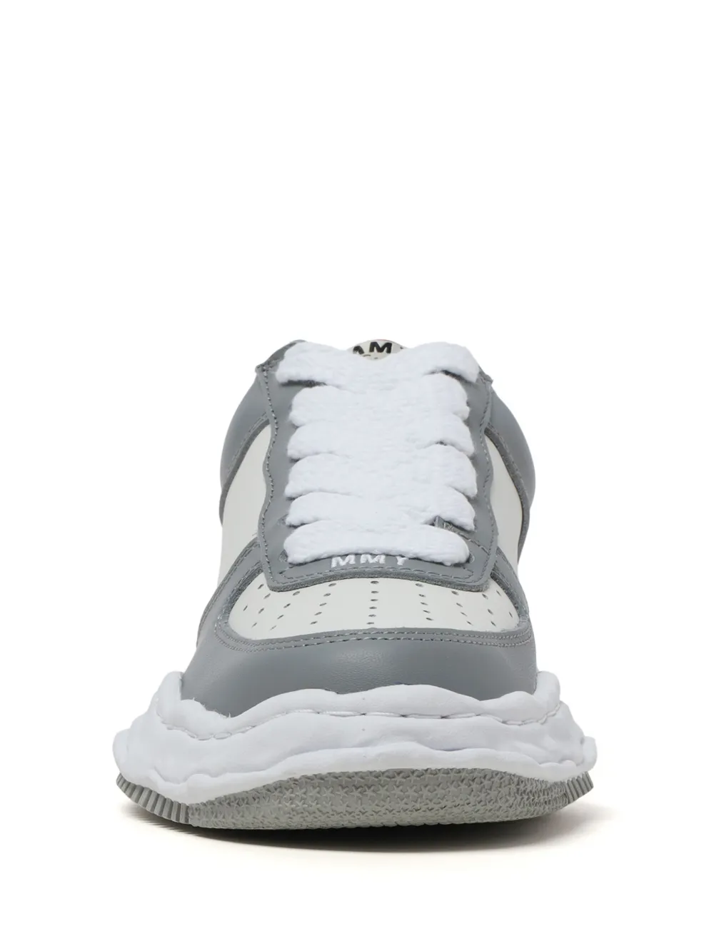 Maison MIHARA YASUHIRO Tweekleurige sneakers Grijs