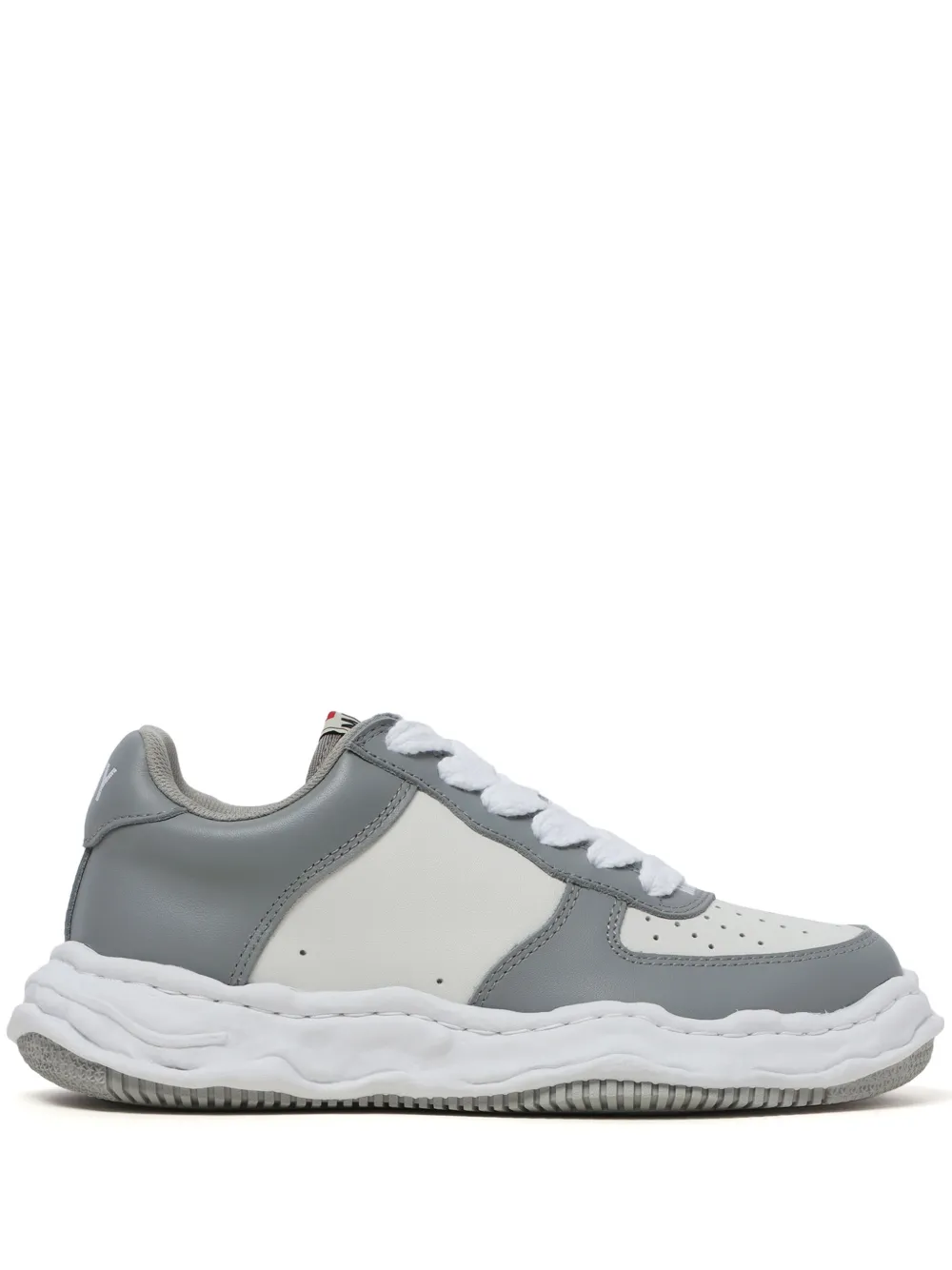 Maison MIHARA YASUHIRO Tweekleurige sneakers Grijs