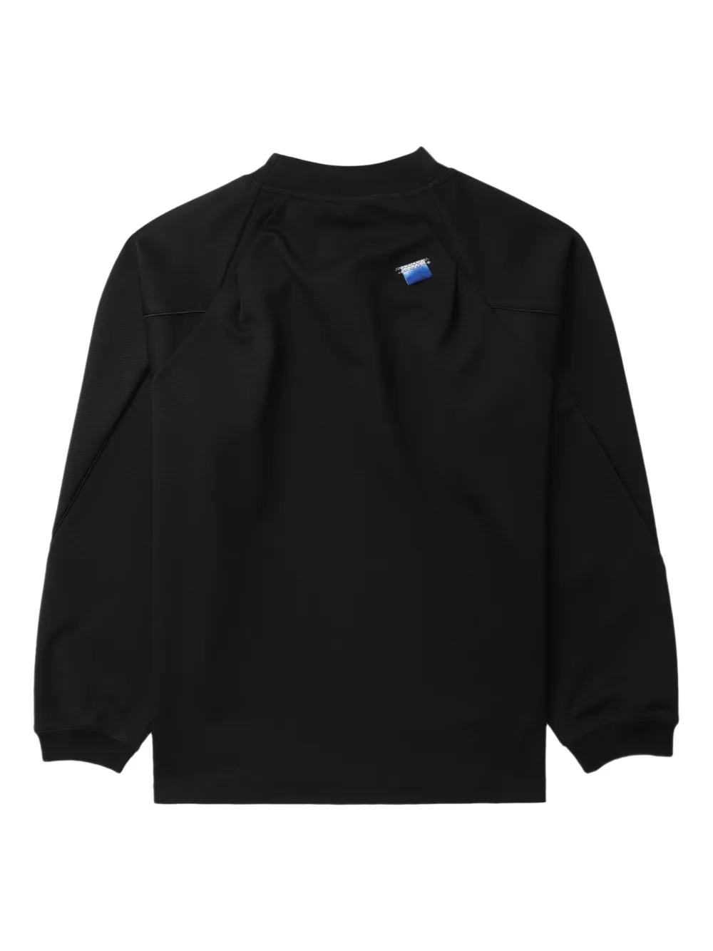 Ader Error Siz Piqué Sweatshirt | Black | FARFETCH