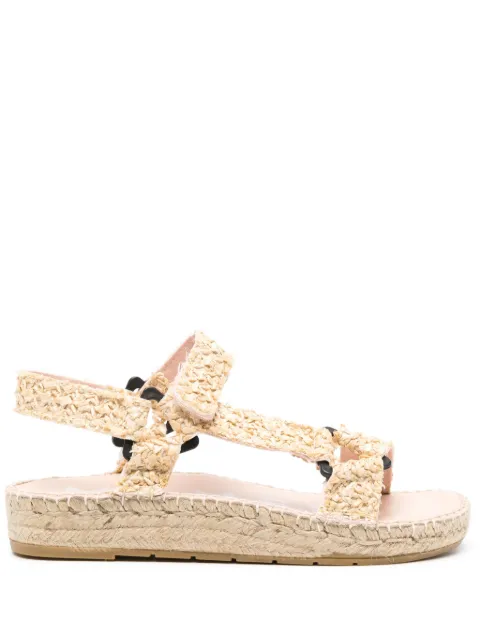 Manebi Yucatan raffia espadrilles